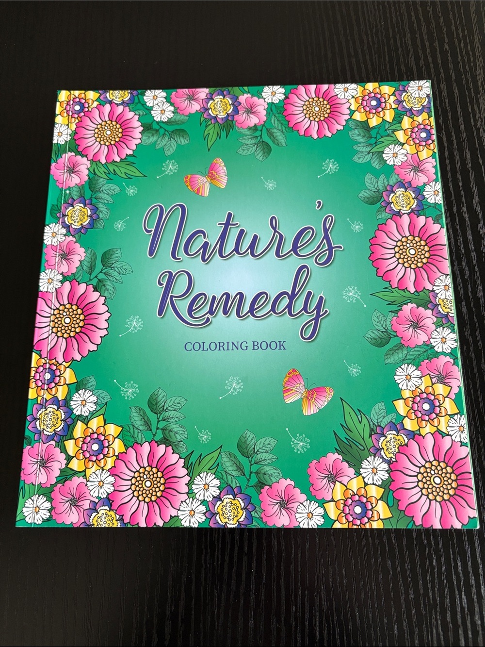 Natures Remedy Coloring Book